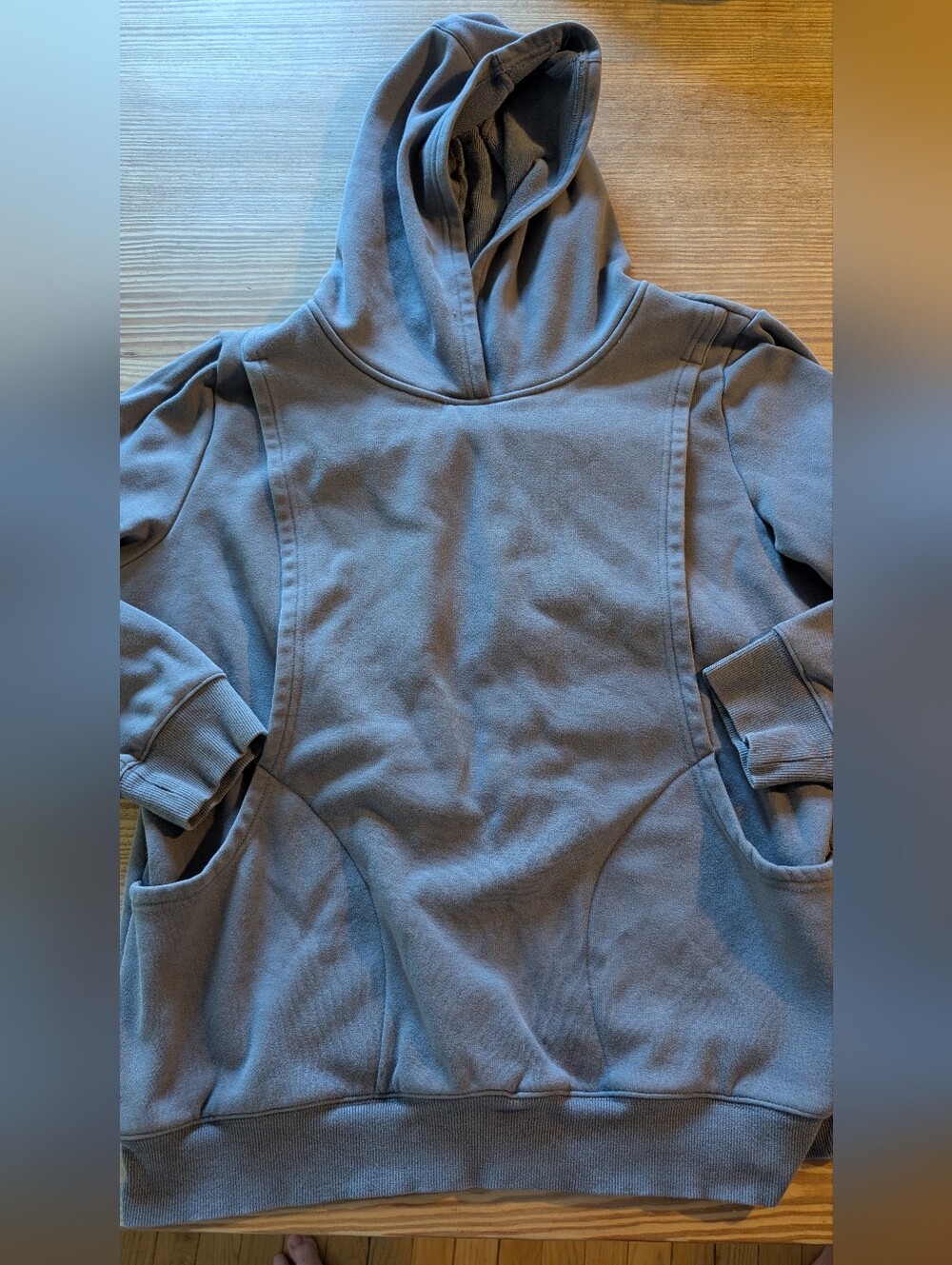 Latched Mama Gray Hooded Sweatshirt
